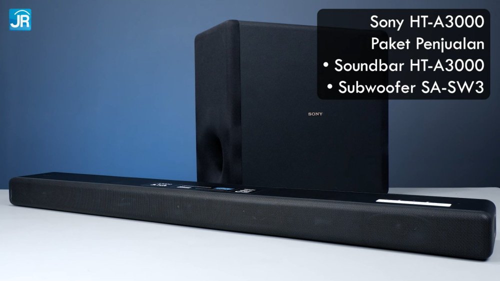 Review Soundbar Sony HT A3000: Sensasi Suara ala Bioskop di Rumah 4 Soundbar Sony HT A3000 5
