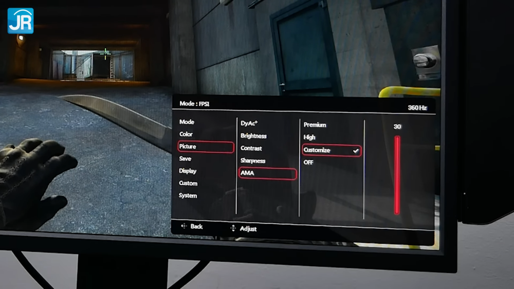 Review BenQ ZOWIE XL2566K: Monitornya Atlet Esport Profesional dengan 360 Hz 10 BenQ ZOWIE XL2566K 33