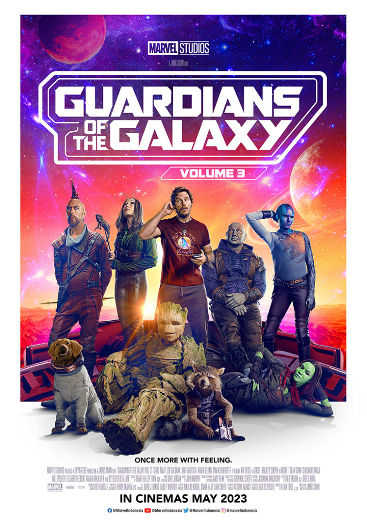 Direct Release: Marvel Studios’ “Guardians of the Galaxy Vol. 3 GOTG VOL.3 POSTER 2