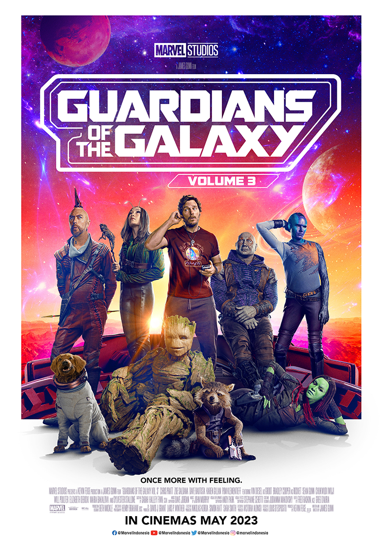 Direct Release: Marvel Studios’ “Guardians of the Galaxy Vol. 3 GOTG VOL.3 POSTER 2