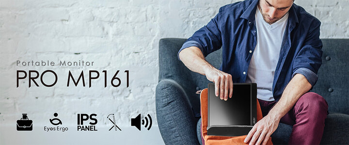 MSI Umumkan Monitor Portable 15.6” Pertamanya Untuk Bisnis: PRO MP161 14 MSI PRO MP161