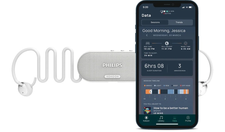 Philips Luncurkan Earphone Untuk Tidur: N7808 3 Earphone Philips x Kokoon N7808