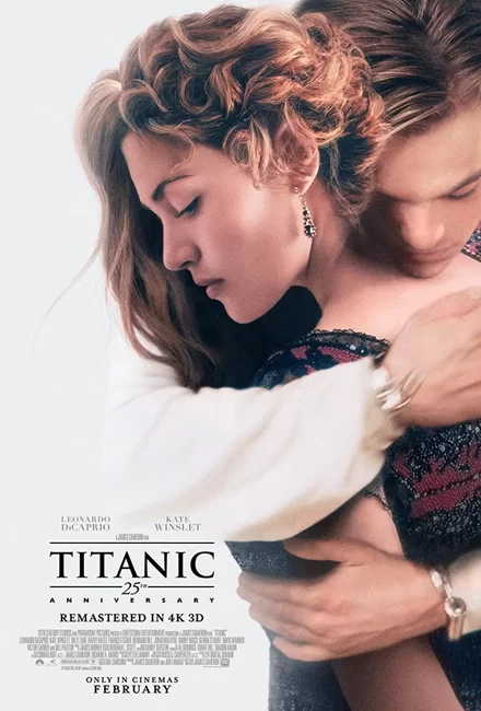 Direct Release: “Titanic” Kembali Menghiasi Layar Lebar dengan Versi Remaster Mulai Hari Ini Rayakan Valentine dengan Kisah Cinta Legendaris Jake dan Rose 22 Titanic Poster