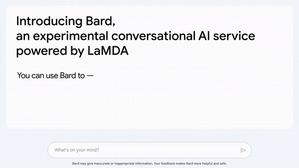 Google Umumkan “Bard”, Teknologi AI Mirip ChatGPT 13 Google Umumkan “Bard”, Teknologi AI Mirip ChatGPT