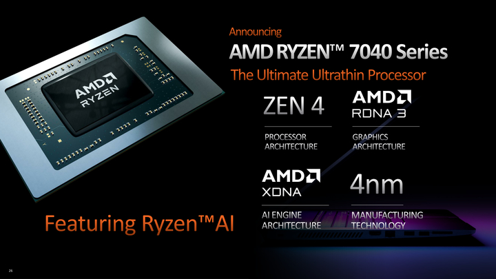 AMD Tunda Peluncuran CPU Zen 4 Mobile Sampai April 4 AMD 7040 Series Phoenix