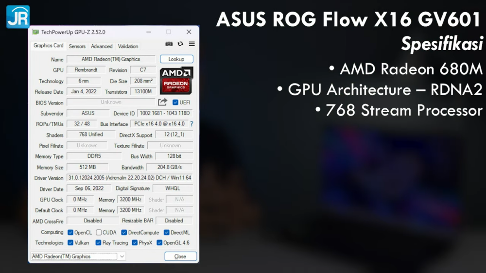 Review ASUS ROG Flow X16 GV601RW: Laptop Gaming Kencang Multifungsi 4 ASUS ROG Flow X16 GV601RW 4