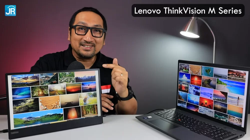Review Lenovo ThinkVision M15: Layar Ekstra, Portable, Ukuran Besar, Untuk Pakai di Mana Saja 1 Lenovo ThinkVision M15