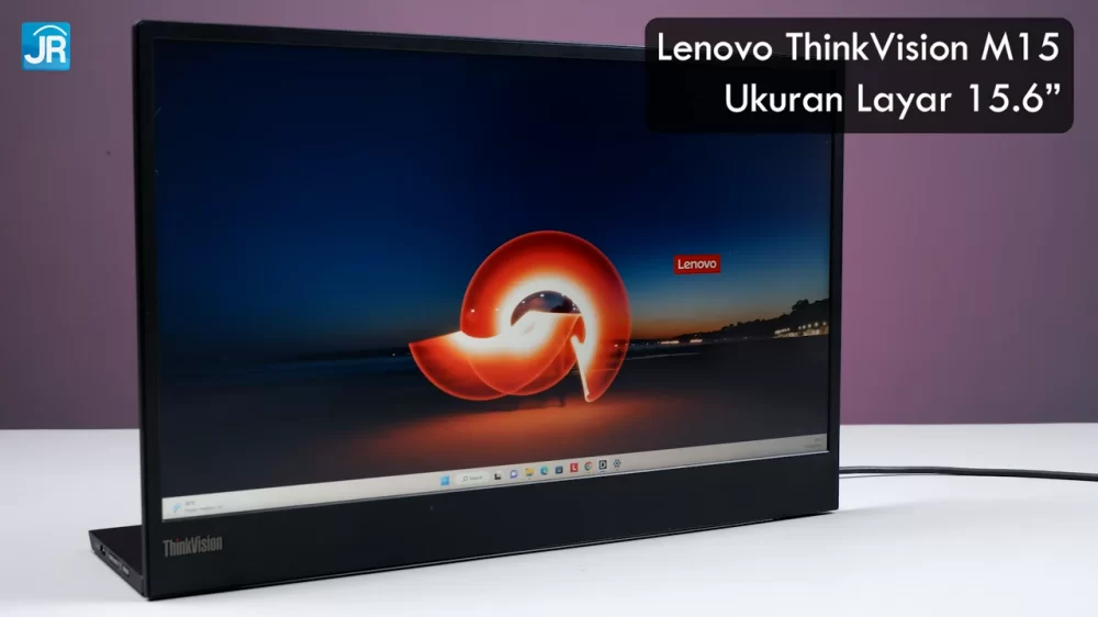 Review Lenovo ThinkVision M15: Layar Ekstra, Portable, Ukuran Besar, Untuk Pakai di Mana Saja 3 Lenovo ThinkVision M15 3