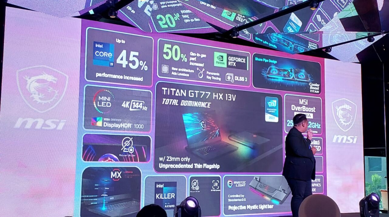 MSi TITAN GT77 HX