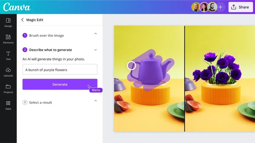 Makin Gampang Ngedesain! Canva Hadirkan Tools dan Fitur Baru Berbasis AI 4 Magic Edit