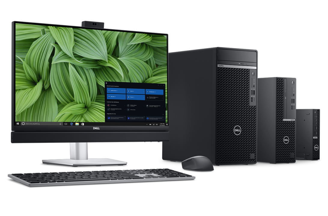 Portofolio PC Komersial Dell Baru untuk Bekerja dari Mana pun dan untuk Melakukan Berbagai Hal 3 OptiPlex Family