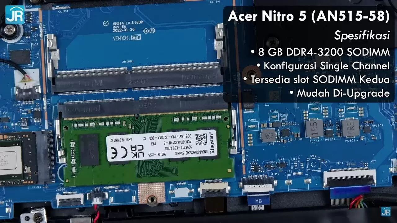 Review Acer Nitro 5 (AN515-58): Laptop Gaming Murah, Kencang, Bisa 3 Storage! 6 Review Acer Nitro 5 AN515 58 8