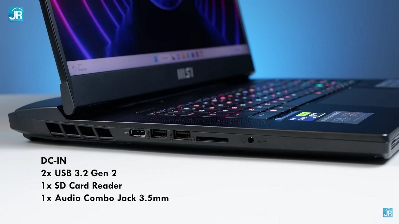 Review MSI Titan GT77 Intel Gen 13