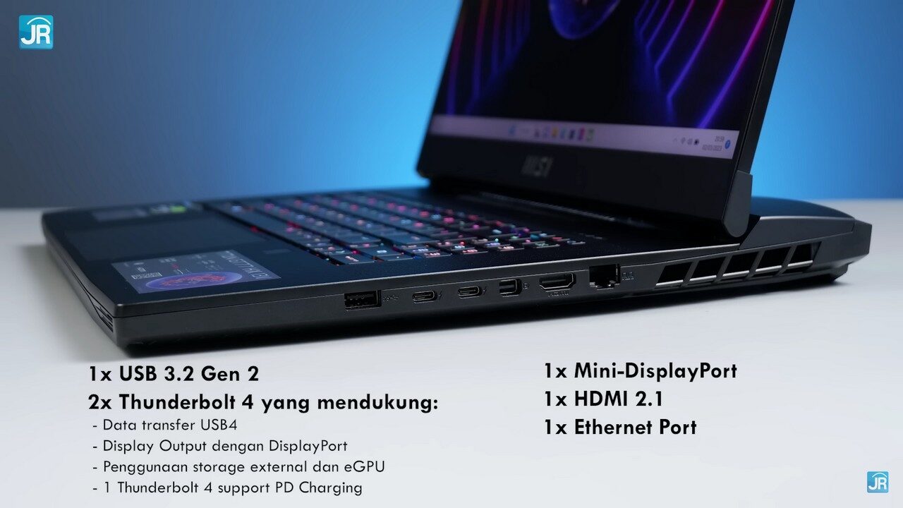 Review MSI Titan GT77 Intel Gen 13 32