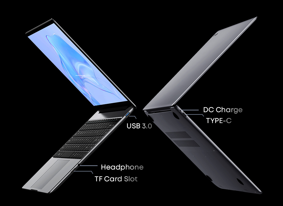 Chuwi Umumkan CoreBook X dengan Intel Gen 12. 2 Chuwi CoreBook X 2023 ports