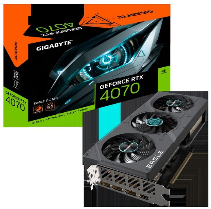 GIGABYTE Luncurkan Kartu Grafis GeForce RTX 4070 Series 5 GeForce RTX 4070 EAGLE OC s