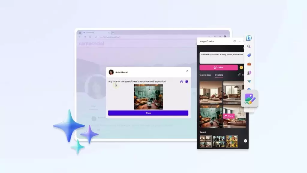 DALL-E Kini Tersedia di Microsoft Edge Secara Publik
