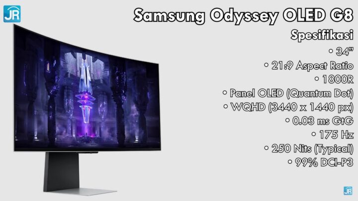 Review Samsung Odyssey OLED G8: Monitor Gaming Ultra Wide Premium Terbaik Samsung di Tahun 2023 5 Review Samsung Odyssey OLED G8