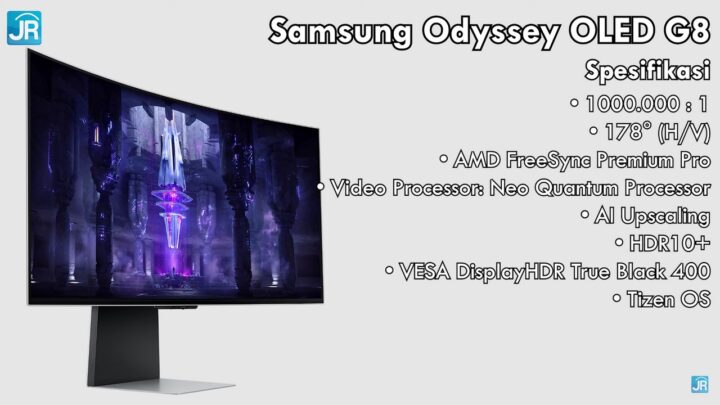 Review Samsung Odyssey OLED G8: Monitor Gaming Ultra Wide Premium Terbaik Samsung di Tahun 2023 6 Review Samsung Odyssey OLED G8