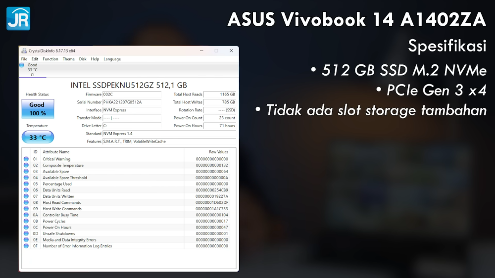 ASUS Vivobook 14 A1405ZA 6