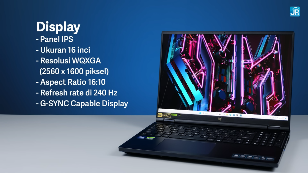 Review Acer Predator Helios 16: Laptop MONSTER-nya Acer! 7 Predator Helios 16 16