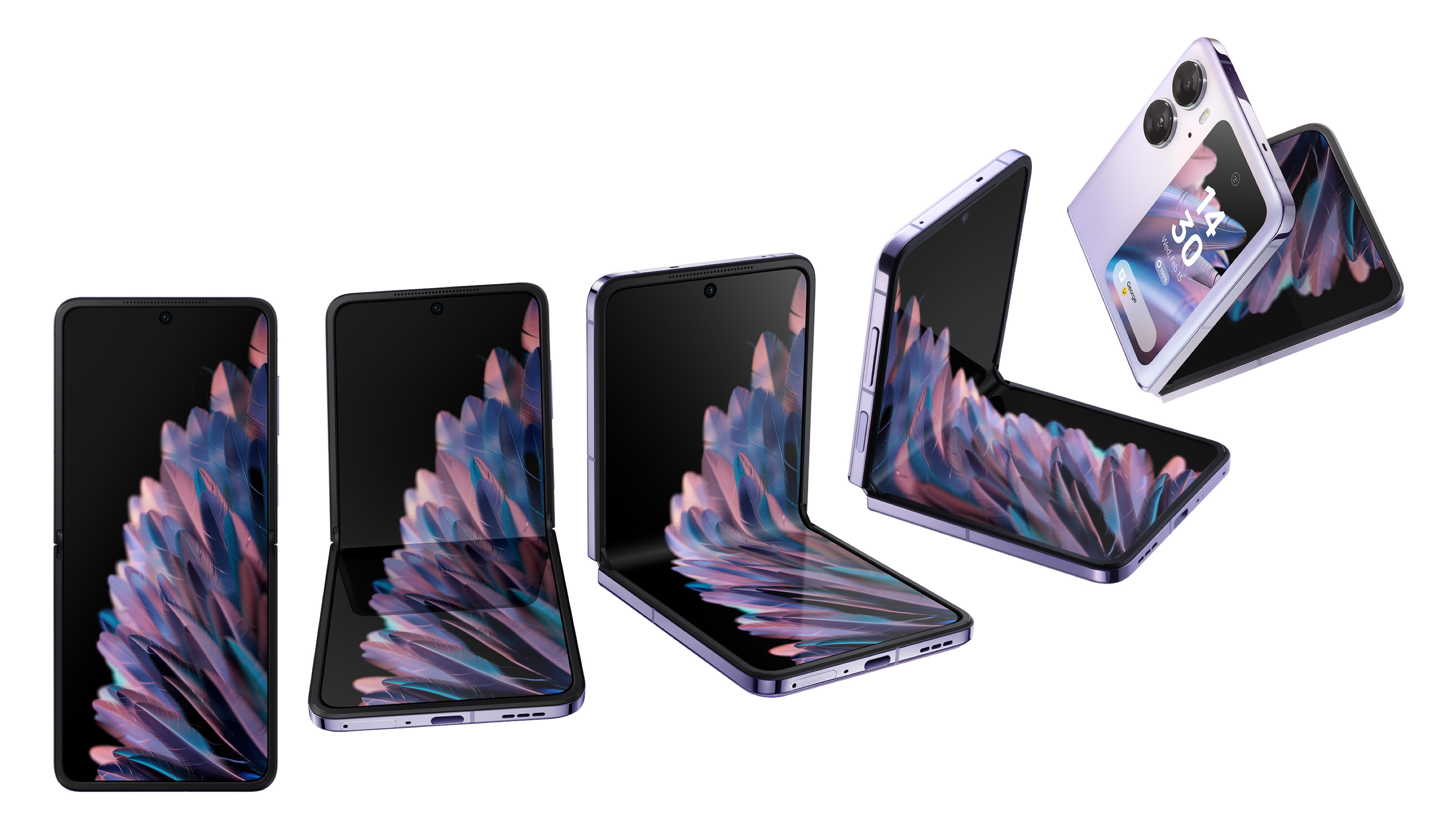 Desain Intuitif dan Fashionable Jadi Alasan Konsumen Pilih OPPO Find N2 Flip 20 Purple