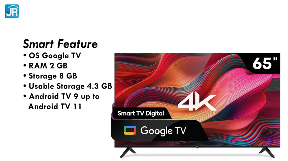 Review SPC ST65: Google TV Layar Besar 65 SPC ST65 14