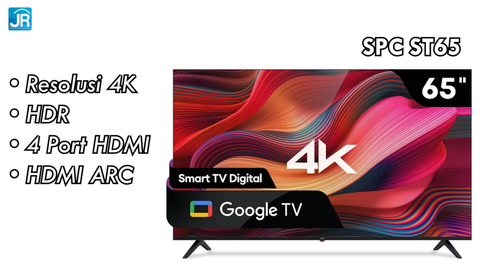 Review SPC ST65: Google TV Layar Besar 65 SPC ST65 2