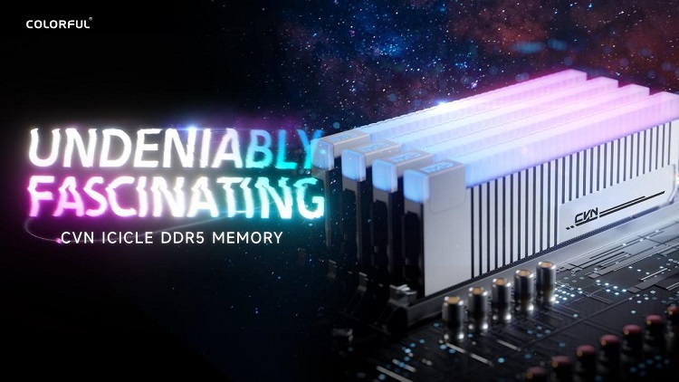 Direct Release: COLORFUL Luncurkan Memori DDR5 CVN ICICLE Untuk Penggemar PC dan Overclockers 25 cid clip image001