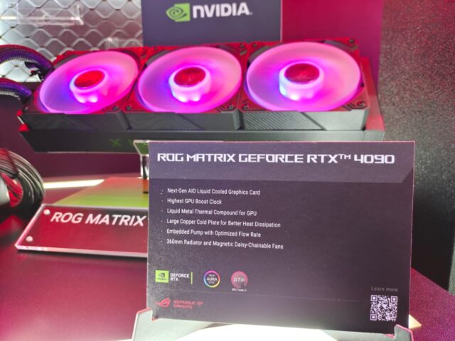 3. ROG Matrix GeForce RTX 4090