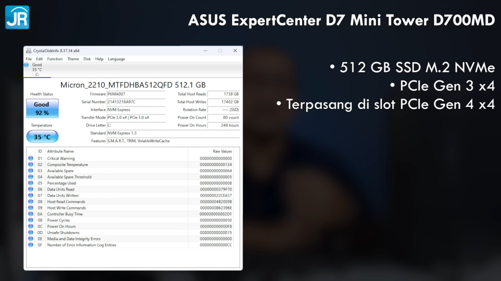 ASUS ExpertCenter D7 Mini Tower D700MD 11