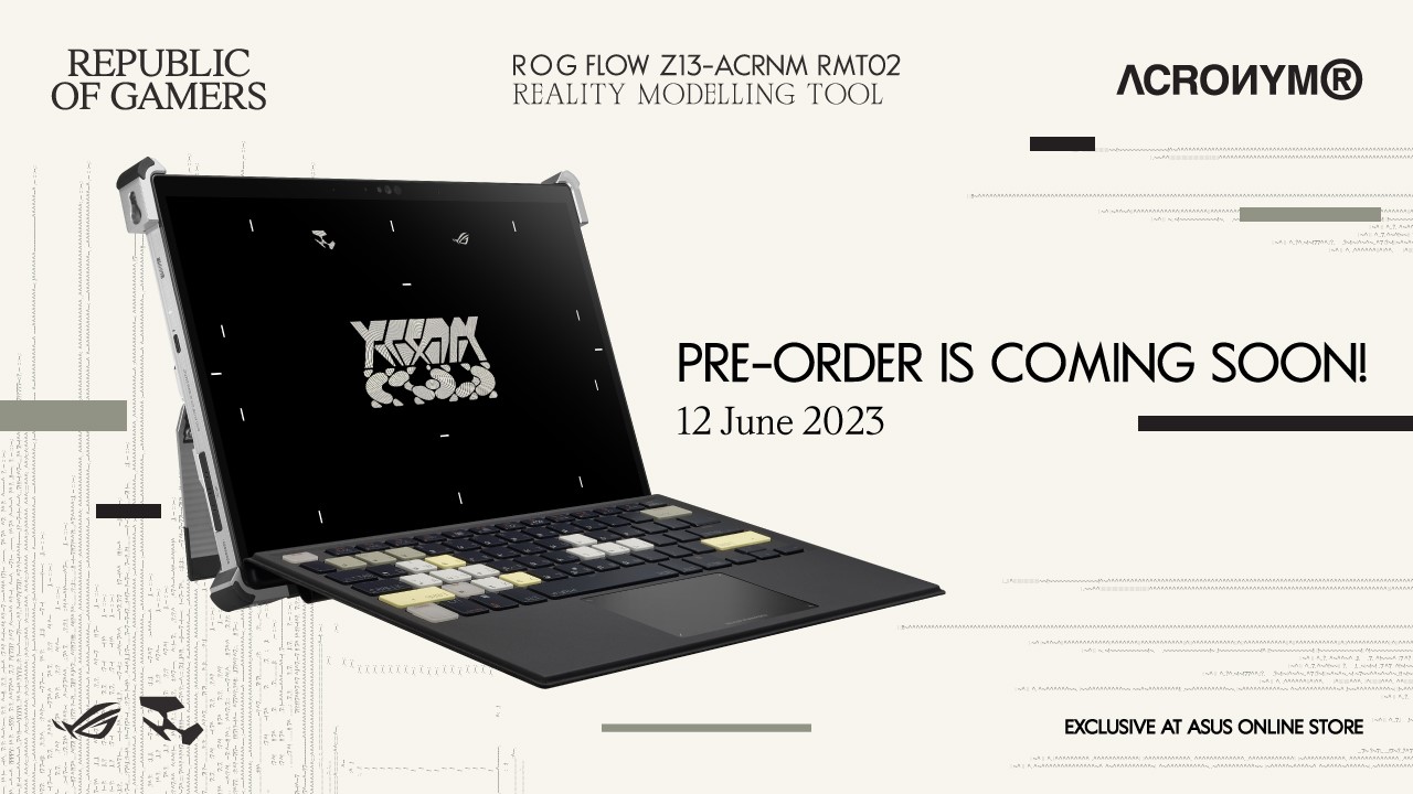Kolaborasi dengan ACRONYM, ASUS Luncurkan Edisi Khusus ROG Flow Z13-ACRNM RMT02 3 ASUS ROG Flow Z13-ACRNM RMT02
