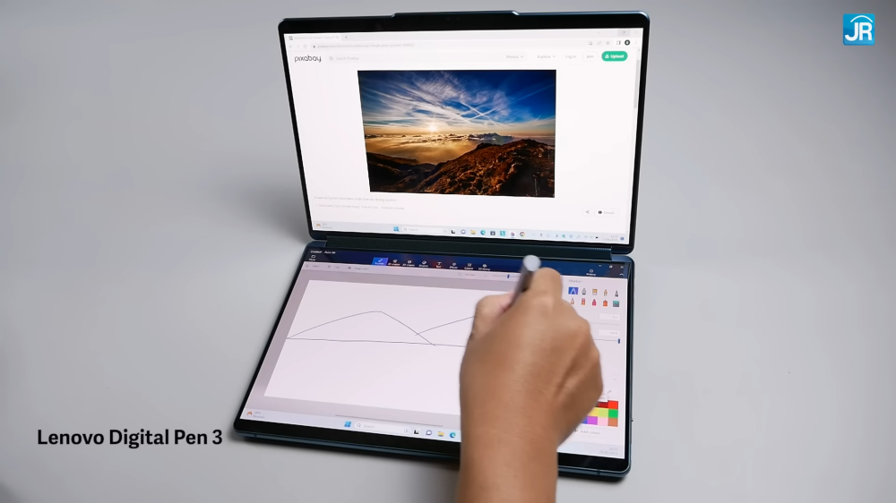 Review Lenovo Yoga Book 9i: Laptop 2 Layar OLED 360° yang Lengkap dan VIRAL! 9 Lenovo Yoga Book 9i 19