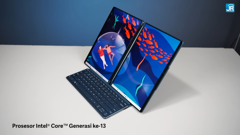 Review Lenovo Yoga Book 9i: Laptop 2 Layar OLED 360° yang Lengkap dan VIRAL! 2 Lenovo Yoga Book 9i 2