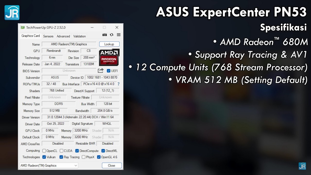 Review ASUS ExpertCenter PN53: PC Mungil AMD Ryzen 6000 yang Kencang & Komplit 3 Review ASUS ExpertCenter P53 Mini PC