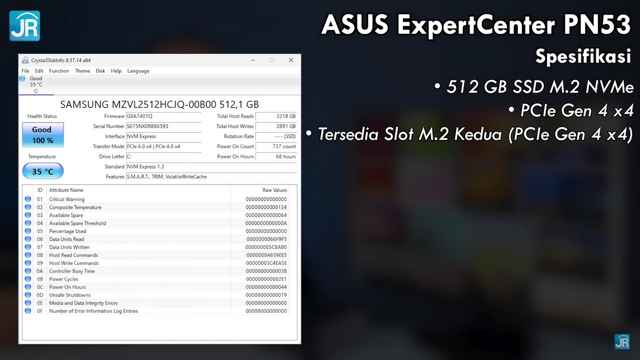 Review ASUS ExpertCenter PN53: PC Mungil AMD Ryzen 6000 yang Kencang & Komplit 5 Review ASUS ExpertCenter P53 Mini PC