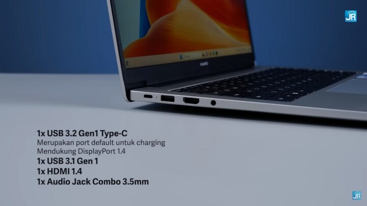 Review Huawei MateBook D 14 (2023): Desain Mewah, Prosesor Kencang, Tetap Terjangkau! 18 Review Matebook D 14 30