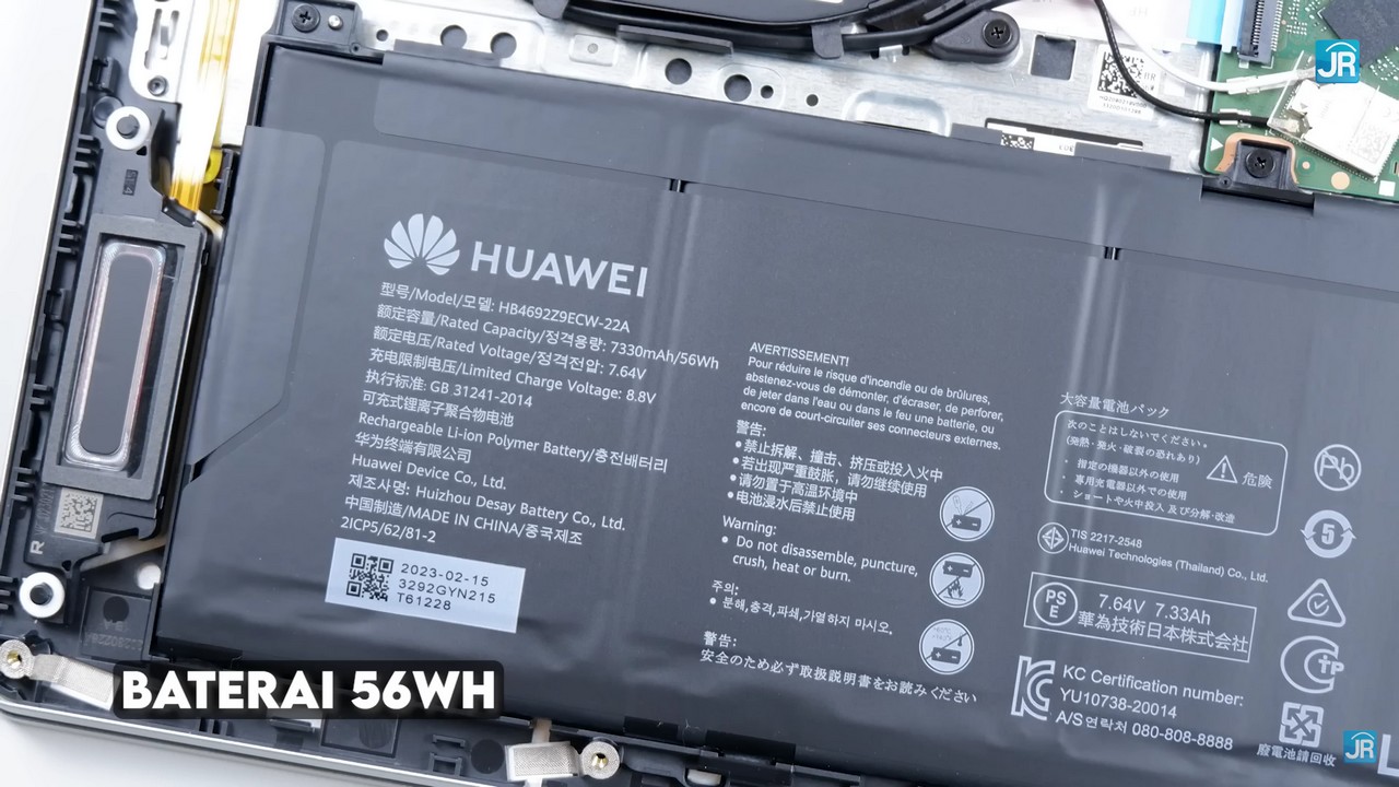 Review Huawei MateBook D 14 (2023): Desain Mewah, Prosesor Kencang, Tetap Terjangkau! 7 Review Matebook D 14 7