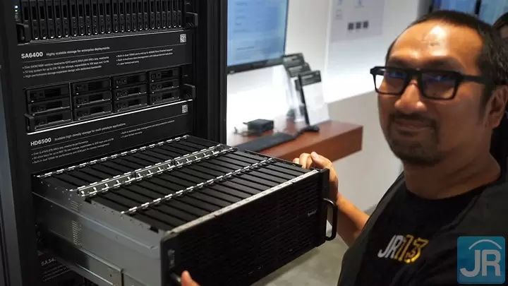 Synology di Computex 2023: AI, Storage Kapasitas PetaByte, dan Drive Portable Baru 6 Synology HD6500