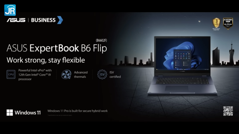 Review ASUS ExpertBook B6 Flip: Laptop Workstation Powerful Convertible 2-in-1 2 ASUS ExpertBook B6 Flip