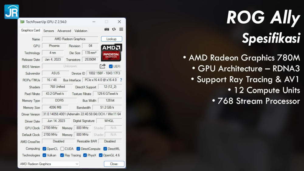 Review ASUS ROG Ally: Handheld PC Gaming Kencang, Bisa Edit Video! 5 ASUS ROG Ally 5