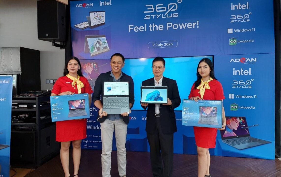 Advan 360 Stylus Meluncur, Laptop Convertibel Lengkap dengan Stylus Harga Rp 5 Jutaan 1 Advan 360 Stylus