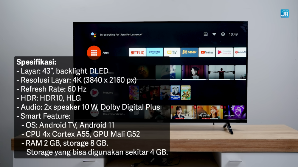 Review Dahua TV43 SD400: Android TV Murah Rp 3 Jutaan Kecil yang Memuaskan 9 Dahua TV43 SD400 10
