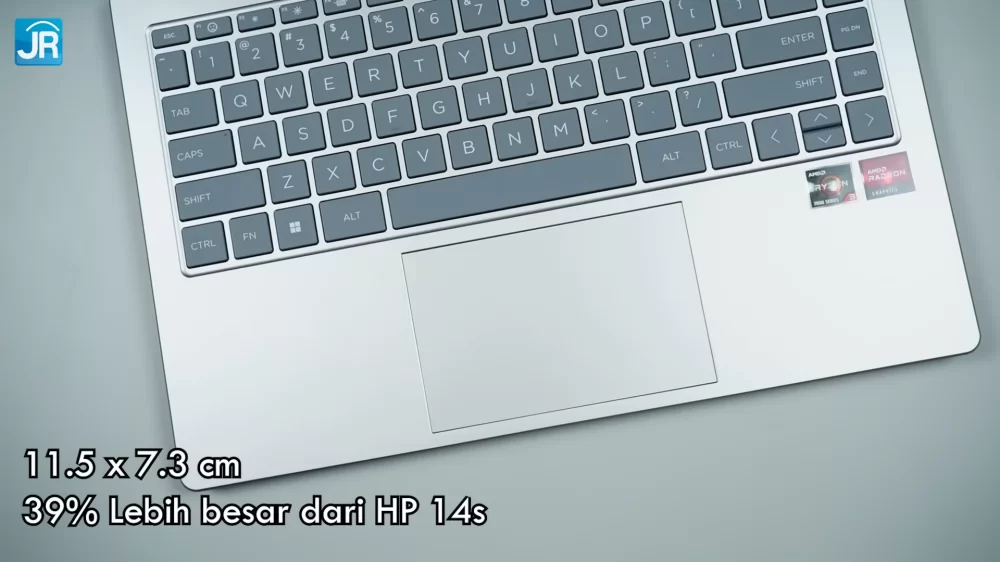 Review HP 14-em0014AU: Laptop AMD 7000 Series 6 Jutaan yg Penuh Kejutan 13 Review HP 14 em0014AU 21