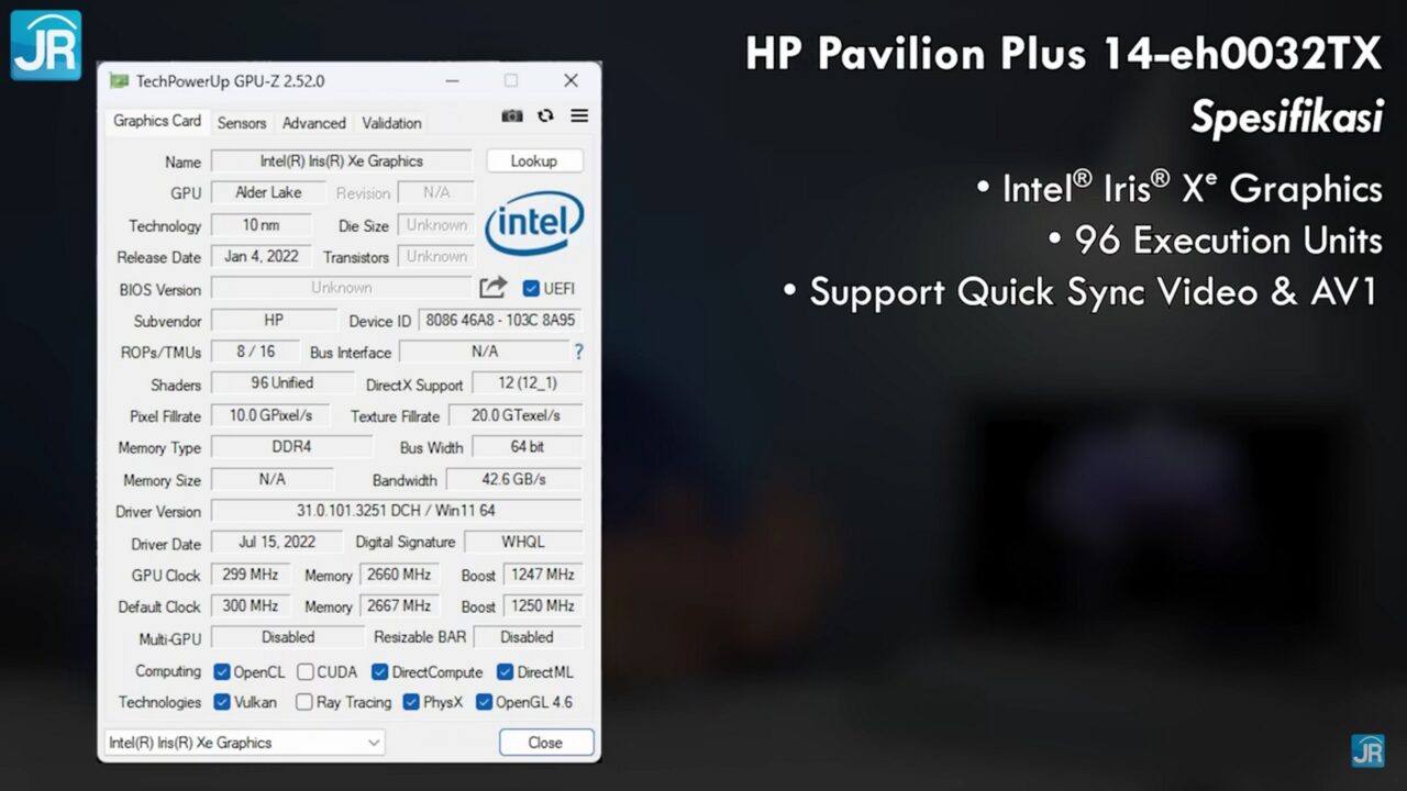 Review HP Pavilion Plus 14-eh0032TX: Laptop Mewah Terjangkau dengan RTX 2050 4 Review HP Pavilion Plus 14 6