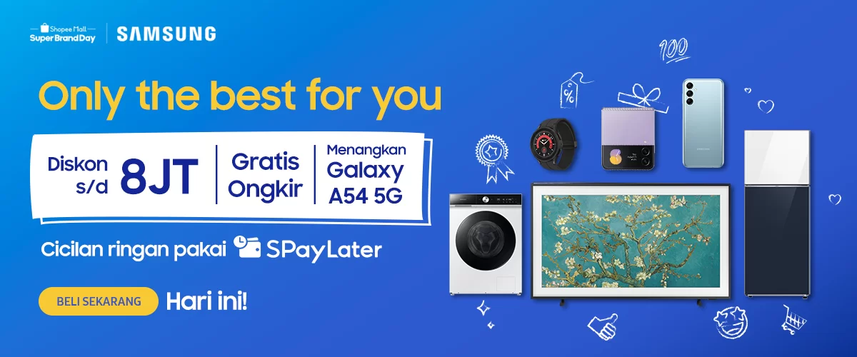 Direct Release: Siap Sambut Penawaran Samsung x Shopee Super Brand Day 2023