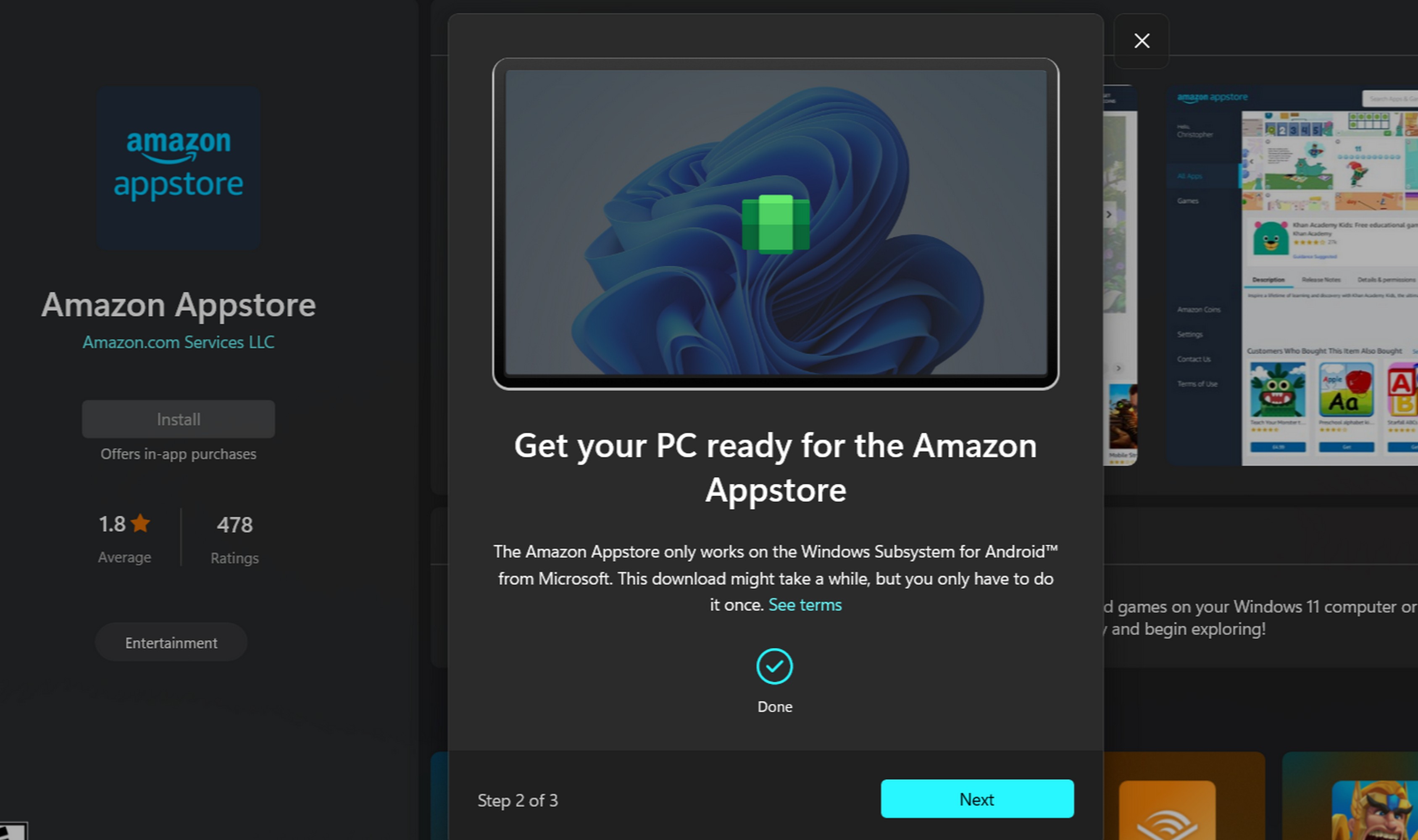 Amazon AppStore versi Pengembang Sudah Tersedia Umum, Bisa Instal Aplikasi Android di Windows 11 1 Amazon Store Developer Windows 11 Android