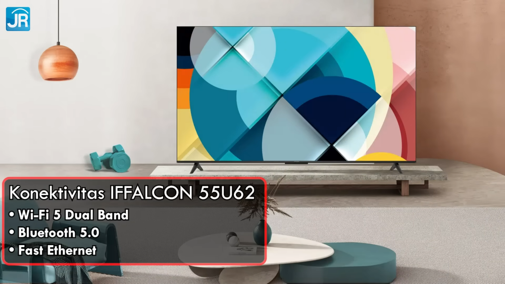 Review Smart TV iFFALCON 55U62: Google TV Kaya Fitur dengan HDMI eARC Harga Murah 2 Smart TV iFFALCON 55U62 12