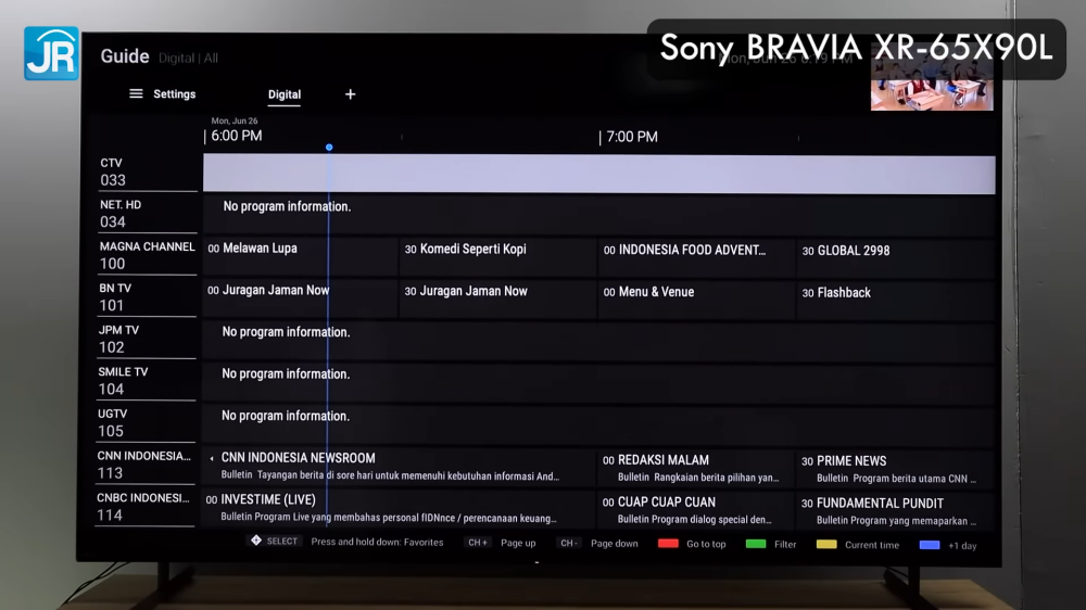 Review Sony BRAVIA XR X90L: TV Berkualitas dengan Fitur Gaming Ekstra 11 Sony BRAVIA XR X90L 10