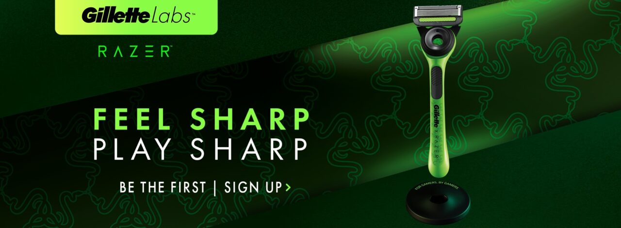 Razer Luncurkan  Gillette labs Razer razor